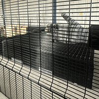 Clôture anti-escalade en treillis soudé transparent 358 pour la sécurité périmétrique des prisons et des aéroports – Marché sud-africain