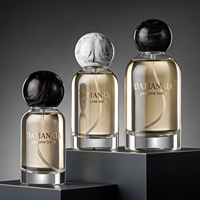 Flacon de parfum en verre personnalisé 30ml 50ml 100ml Flacon vide avec logo personnalisé et emballage cadeau personnalisé