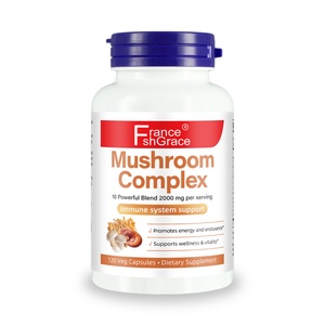 อาหารเสริมสารสกัดจากเห็ดรวมชนิด OEM สำหรับผู้ใหญ่ ช่วยเสริมสร้างสุขภาพสมอง เพิ่มพลังงานและความมีชีวิตชีวาในรูปแบบแคปซูล - Product Image 1