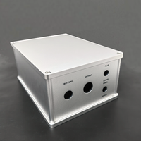 Kotak catu daya casing baterai aluminium logam ip68 kustom pembungkus Speaker instrumen elektronik tahan air