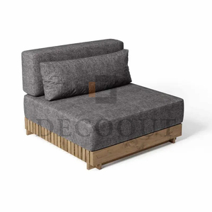 Meubles de patio en teck d'extérieur populaires <span class=keywords><strong>Canapé</strong></span> en teck avec <span class=keywords><strong>mousse</strong></span> à séchage rapide - Product Image 6