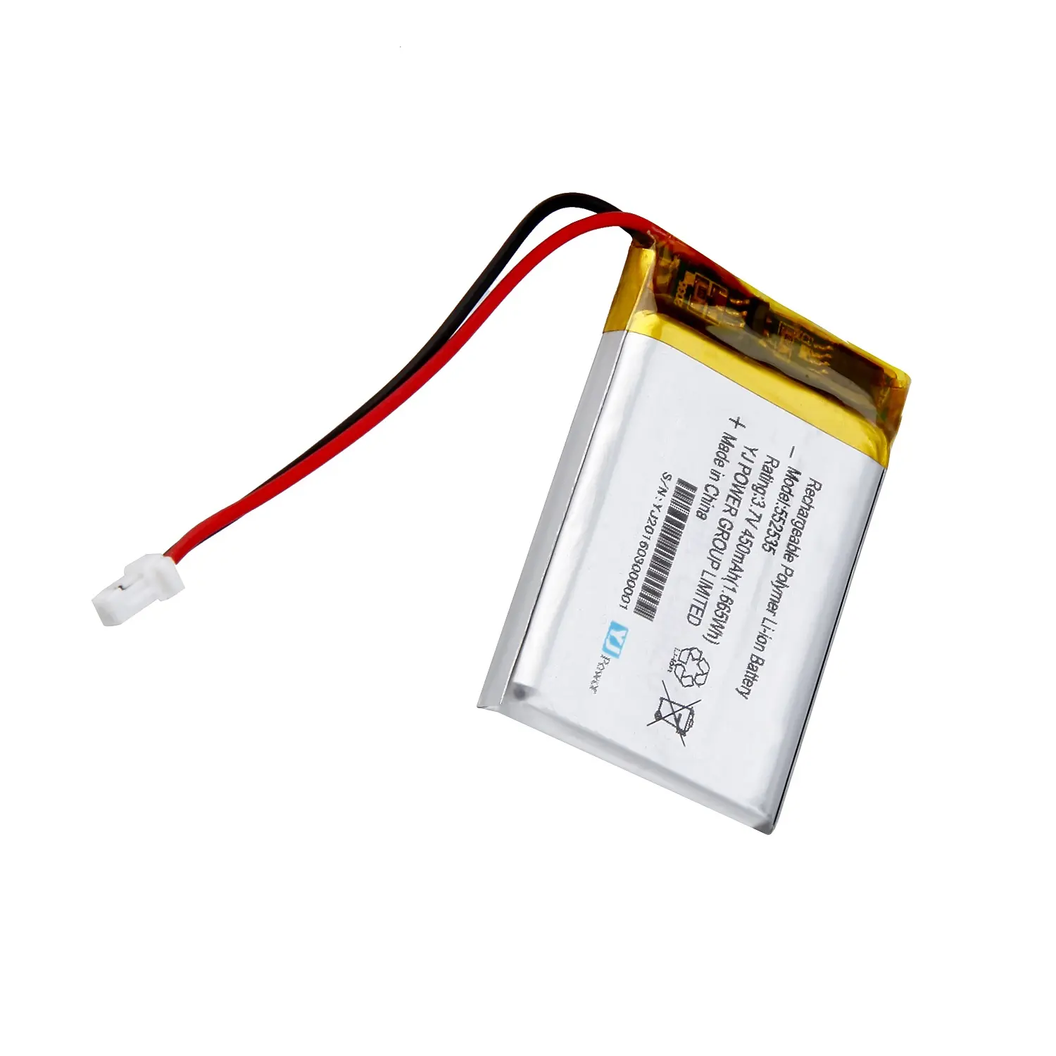 I ı ı ı ı ı ı ı ı ı ı ı ı ı ı ı ı ı ı ı-po pil 3.7v 450mah YJ552535 lityum polimer pil için seks oyuncakları