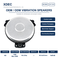 XDEC 90x28.8H mm 3.54 Inci 8 Ohm 15W/20W Exciter Bass Taktil untuk Kursi Pijat