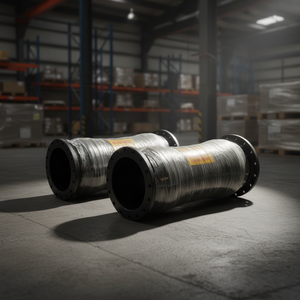 Tuyau en caoutchouc flottant pour l'industrie marine, résistant à l'abrasion, pour le dragage - Product Image 1