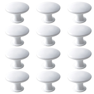 Tirador Pequeño de Una Sola Pieza y Un Solo Orificio para Muebles de Cocina y Armarios - Diseño Hueco de Hierro Contemporáneo para Baño - Product Image 4