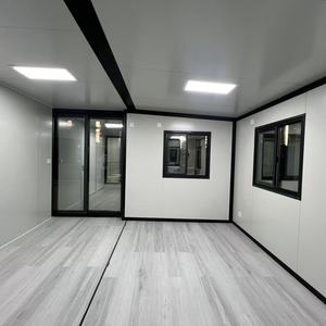 Casa Contenedor Expandible de Estructura de Acero Prefabricada con Cocina, Baño y <span class=keywords><strong>Sala</strong></span> de Estar para Uso Escolar - 20/30/40 pies, Alquiler para Viajes Familiares - Product Image 4