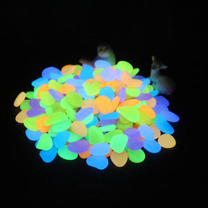 Vente en gros de galets de jardin qui brillent dans le noir pour trottoirs, terrasses, pelouses, patios, décoration de bassins à poissons - Product Image 5