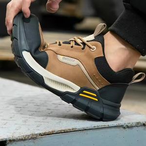 Zapatos al por Mayor de Moda, Botas de Piel Vacuna Genuina, Botas de Trabajo de Lujo, Botas Chelsea Clásicas Casuales para Hombre - Product Image 2