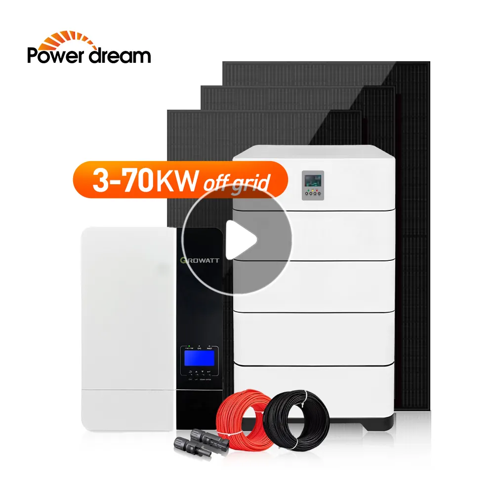 Leverancier Zonnepaneel Zonne-Energie Systeem Hybride Stand-Alone Installaties 3kw Off Grid Home Power 5kw Zonnesysteem Prijs Pv