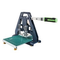 Leer/Karton/Plastic/Stof/Papier/Magnetische Vinyl Sterven Snijmachine Elton + Gestanst