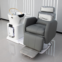 Nouvelle coiffure cheveux lavage shampooing chaise lit shampooing lit lavage Para Massagem Capilar eau thérapie shampooing lit avec vapeur