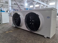 Compresseur de stockage à froid intégré entièrement fermé Machine de réfrigération Unité de condensation semi-fermée Évaporateur à ventilateur industriel