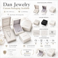 Collier en Moissanite 5mm, Pendentif Goutte d'Eau Ouverte à Coupe Ronde, Argent Sterling 925, En Stock, Vente en Gros, Bijoux Fins pour Boutiques