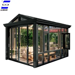 customized glass sun room new design high quality low price