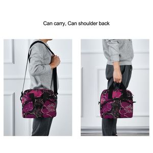 Hawaiian Custom Oxford Insulated Portable Waterproof Reusable Oxford <b>Cooler</b> Tote Bag <b>For</b> Picnic Wine Bottle Lunch Box <b>Cooler</b> Bag - Product Image 2