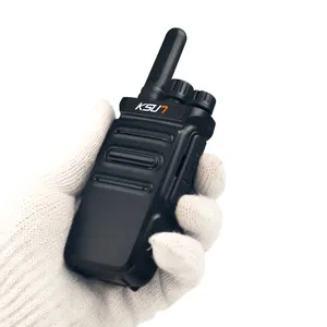 KSUN KSX20 UHF Radio bidirezionale 3 km 8 km interfono Wireless a lungo raggio Mini Walkie Talkie portatile per escursioni all'aperto avventura