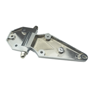 Charnières plates pour four, porte de congélateur, fourgon industriel, équipement de cuisine vapeur, en alliage de zinc - Product Image 4