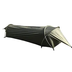 Single Person Bivy Tent Great for Backpacking and Hiking with aluminum poles