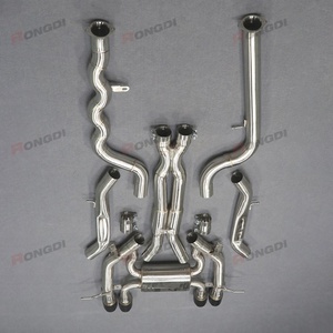89-76MM High-Performance 304 Stainless Steel 89MM Single Tube Catback+Brace for BMW M3 M4 G80 G82 Titanium Customize - Product Image 2