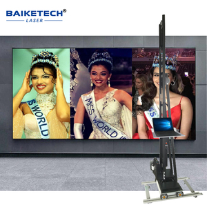 Máy in bê tông 3D màu đen chính xác cao trên bánh xe-Xuất khẩu thiết bị sản xuất tường cấp xây dựng - Product Image 1