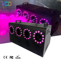 Máquina de Humo y Burbujas LED RGBW de 3000W, Tanque de 1.2L, IP33, Cuatro Orificios Dobles, Spray para Bodas, DMX512, para Efectos Especiales en Escenarios y KTV