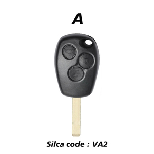 Clé de télécommande CN010005 <span class=keywords><strong>3</strong></span> boutons 433 MHz PCF7946 pour Renault / Kangoo II / <span class=keywords><strong>Clio</strong></span> III - Product Image 4