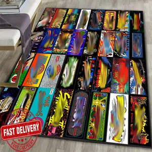 Alfombra <span class=keywords><strong>de</strong></span> estilo Arcade y Teatro <span class=keywords><strong>de</strong></span> <span class=keywords><strong>los</strong></span> <span class=keywords><strong>90</strong></span>, decoración <span class=keywords><strong>de</strong></span> videojuegos <span class=keywords><strong>de</strong></span> calle, alfombra <span class=keywords><strong>de</strong></span> caza para sala <span class=keywords><strong>de</strong></span> <span class=keywords><strong>juegos</strong></span>, realista, Vintage, personalizable - Product Image 1