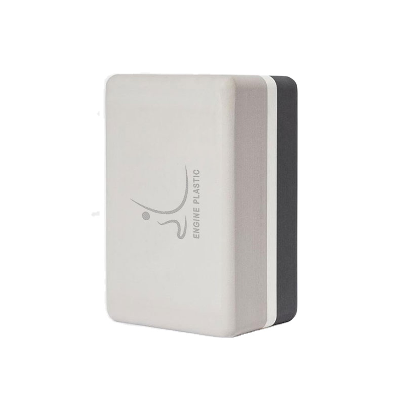 OEM Wholesale High Quality Non Slip Waterproof Engraved Eco Friendly EVA Foam Grey Color Yoga Blocks Set