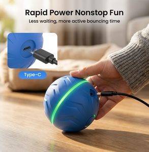 Balles interactives pour chiens avec activation tactile, <span class=keywords><strong>anti</strong></span>-<span class=keywords><strong>ennui</strong></span>, pour petits et moyens animaux de compagnie - Product Image 4