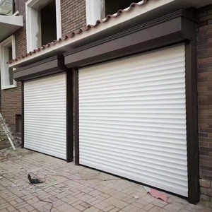 Good Manufacturer Automatic Aluminum Exterior <b>Shutters</b> Roll Up Garage Doors For Homes - Product Image 1