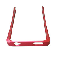 Cadre de téléphone portable en aluminium anodisé usiné CNC personnalisé Prototypage rapide Services de tournage et de fraisage CNC