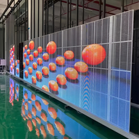 Pantalla LED Transparente de Hielo P3.91-7.82 P2.6-5.2, Pantalla LED de Rejilla para Ventanas de Vidrio, Centros Comerciales y Tiendas
