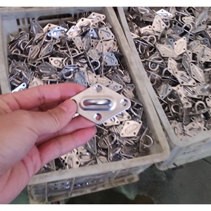 ชุดอุปกรณ์ติดตั้งผ้าใบกันแดดสแตนเลสพร้อมตะขอ แผ่นตาไก่ และสกรูสำหรับติดตั้งผ้าบังแดดกลางแจ้ง - Product Image 3