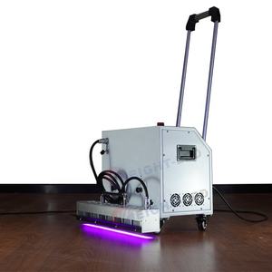 Sistema <span class=keywords><strong>de</strong></span> curado UV LED portátil en el sitio para revestimiento UV <span class=keywords><strong>de</strong></span> <span class=keywords><strong>madera</strong></span> y secado <span class=keywords><strong>de</strong></span> pisos <span class=keywords><strong>de</strong></span> vinilo emitido en color púrpura - Product Image 1