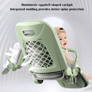 Vehículo Infantil Todoterreno JXB con Ruedas de Goma Reversibles de 2 Vías, para Sentarse y Recostarse, de Recién Nacido hasta 6 Años - Product Image 2