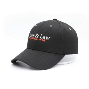 Manufacture Custom 6 Panel Mens <b>Plain</b> Black Embroidery Logo Baseball <b>Caps</b> - Product Image 1