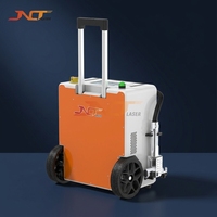 Détartrage laser 500W pour la maintenance des coques de navires, des pétroliers, des pipelines et des équipements lourds dans le secteur de la construction navale et de l'industrie pétrolière offshore.