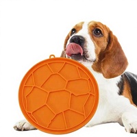 Tapis de léchage pour animaux de compagnie en silicone à motif tortue, avec ventouse, pour chats/chiens, pour une alimentation lente ; Vente en gros usine