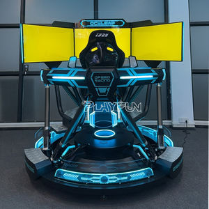 Macchina da Gioco Arcade di Corse per Parchi Divertimento, Giochi di Corse HD con 3 Schermi, Macchina per Simulazione di Corse Dinamiche VR - Product Image 4