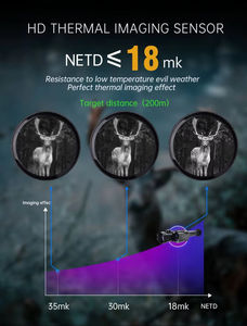 Caméra thermique de vision nocturne caméra thermique bon marché mini caméra thermique <span class=keywords><strong>infrarouge</strong></span> 100x zoom optique longue-vue - Product Image 6