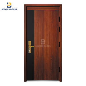 أبواب أمان فولاذية جديدة التصميم بأسعار منخفضة للشقق، أبواب مدخل أمامية آمنة، أبواب فولاذية للحماية - Product Image 5