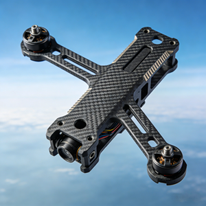 Servicio de Fabricación de Marcos y Accesorios para Drones con Mecanizado CNC - Fibra de Carbono, Aluminio, Titanio - Product Image 4