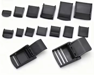 Boucle de verrouillage en plastique écologique, mode, réglable, multi-tailles, <span class=keywords><strong>clip</strong></span> de déverrouillage pour ceintures et sangles en nylon - Product Image 3