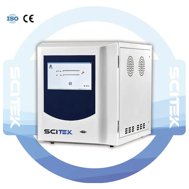 Analizador de carbono orgánico total SCITEK Detector NDIR 0-30000mg/l Analizador de TOC