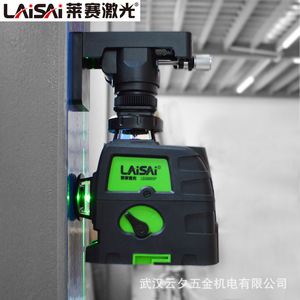 Leisel Lsg666sp 12 Line <b>Laser</b> <b>Level</b> Green Light Wall Mount Base With Remote Control - Product Image 3
