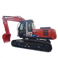 Excavatrice sur chenilles hydraulique Hitachi ZX200LC d'occasion, 20 tonnes, moteur Isuzu, modèle 2024, godet de 0,91 m, pompe 125 kW, pose de canalisations d'égouts urbaines
