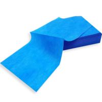 Drap de lit jetable pour hôpital, non tissé, imperméable, avec bord élastique, housse pour patient, utilisation pour examen médical et traitement