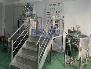 Trên Bán Mỹ Phẩm Sản Xuất Dây Chuyền Sản Xuất Chân Không Nhũ Hó<span class=keywords><strong>a</strong></span> Homogenizing Mixer Thuốc Mỡ Nhũ Hó<span class=keywords><strong>a</strong></span> Máy - Product Image 5