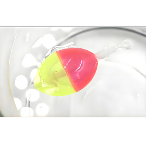 Flotador de Pesca de PVC Duro Transparente y de Colores, con Botón de Presión, Accesorios de Pesca - Product Image 5