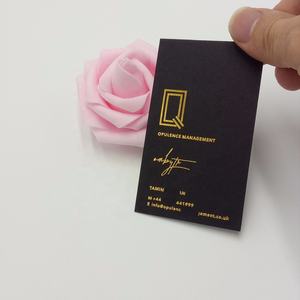 Принтер для печати на заказ, золотой горячий штамп, визитная карточка 4c + 4c CMYK, продукция из бумаги Pantone - Product Image 1